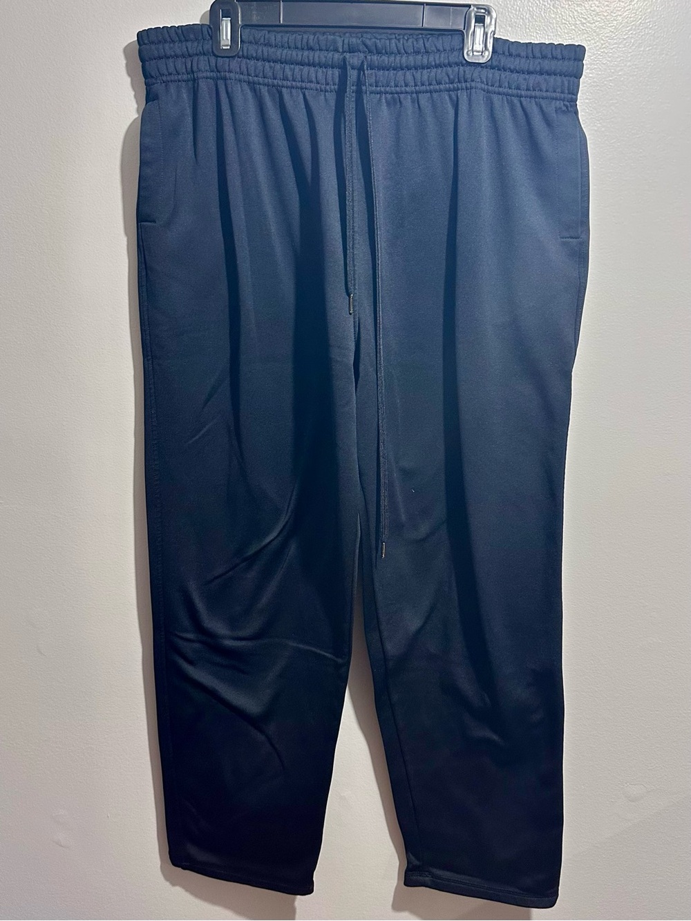 Gildan Black Drawstring Fleece Sweatpants Size 2XL (1342)